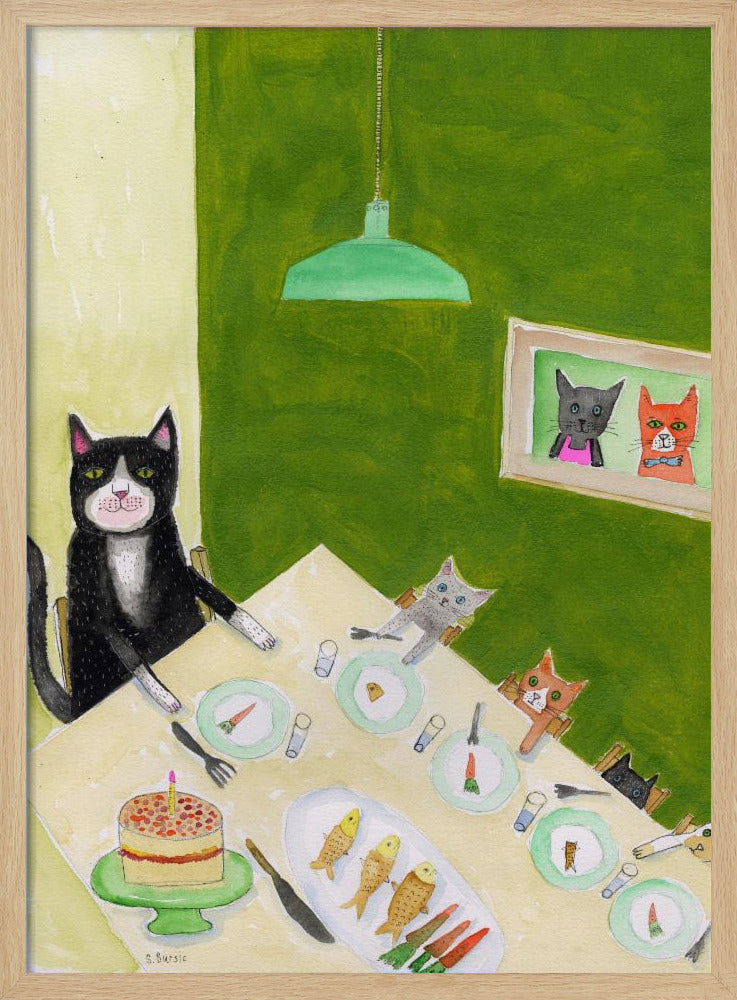 Family of cats | Poster