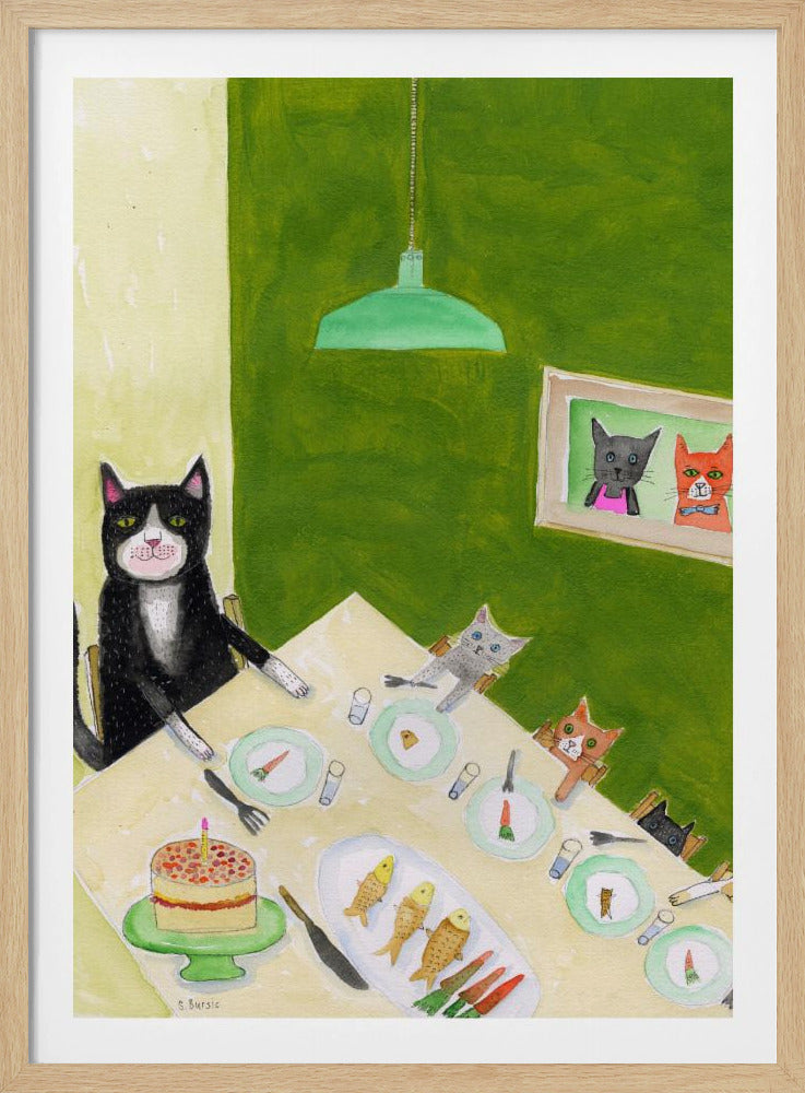 Family of cats | Poster