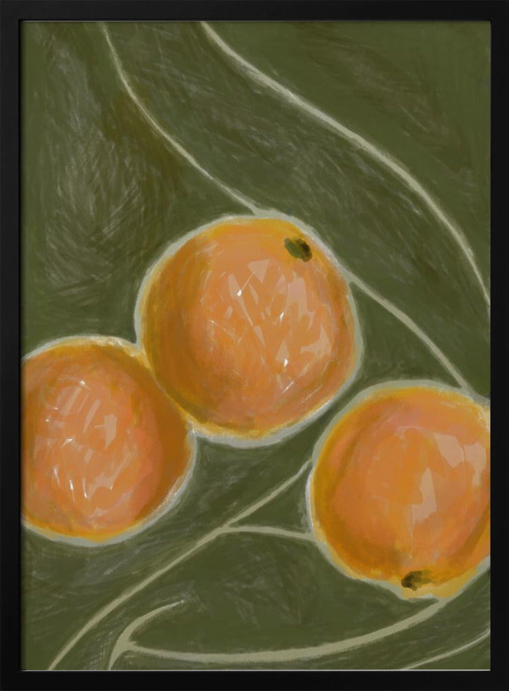 KH Studio - The Colors Orange &amp; Green | Poster