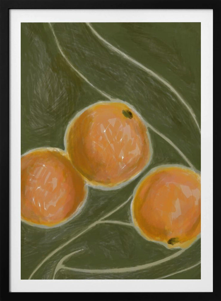 KH Studio - The Colors Orange &amp; Green | Poster