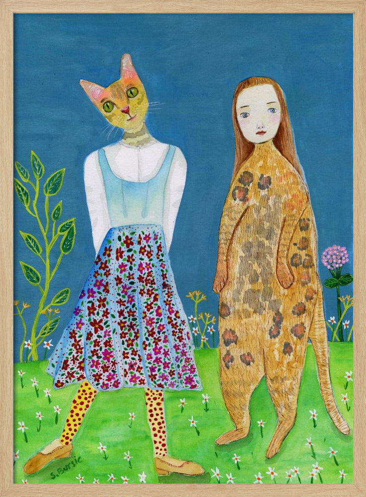 Switched Heads - Cat Lovers | Poster