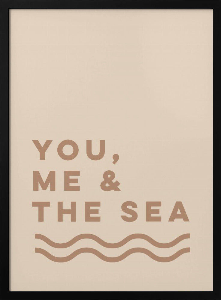 You Me And The Sea (Sand) | Poster