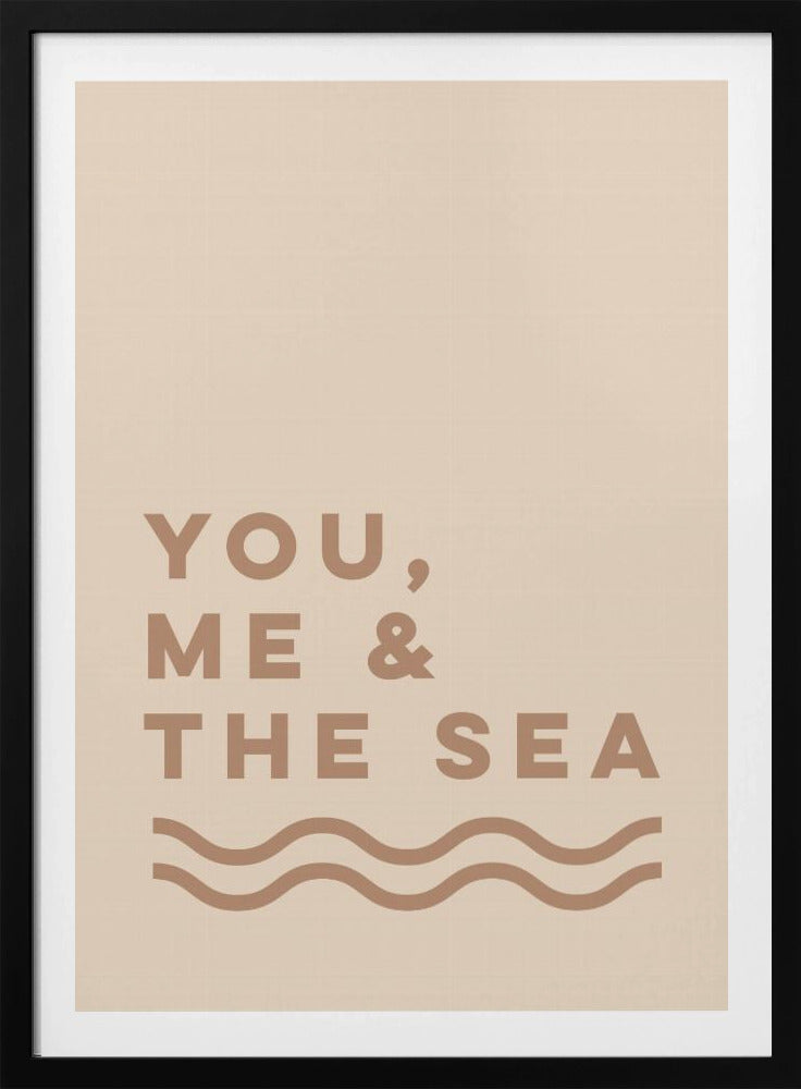 You Me And The Sea (Sand) | Poster