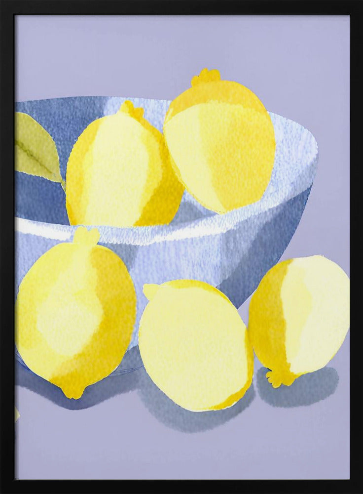 Zitronen in Schale | Poster