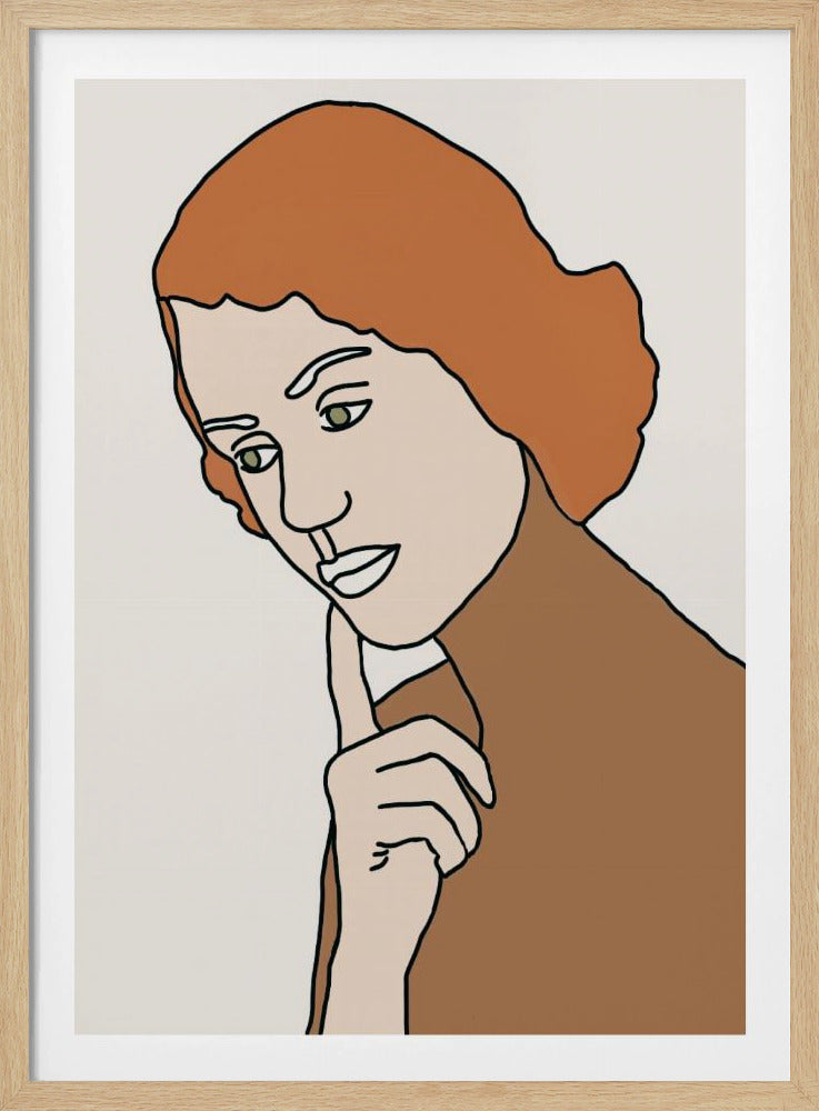 Thinking Woman | Poster