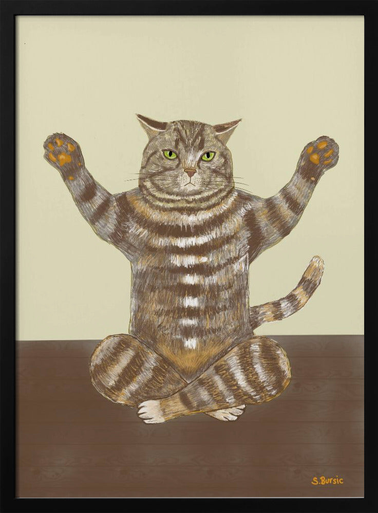 Yoga Cat | Poster