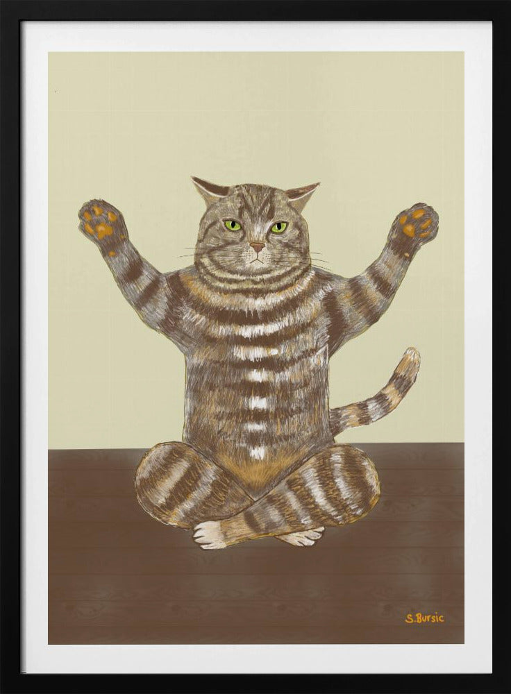 Yoga Cat | Poster