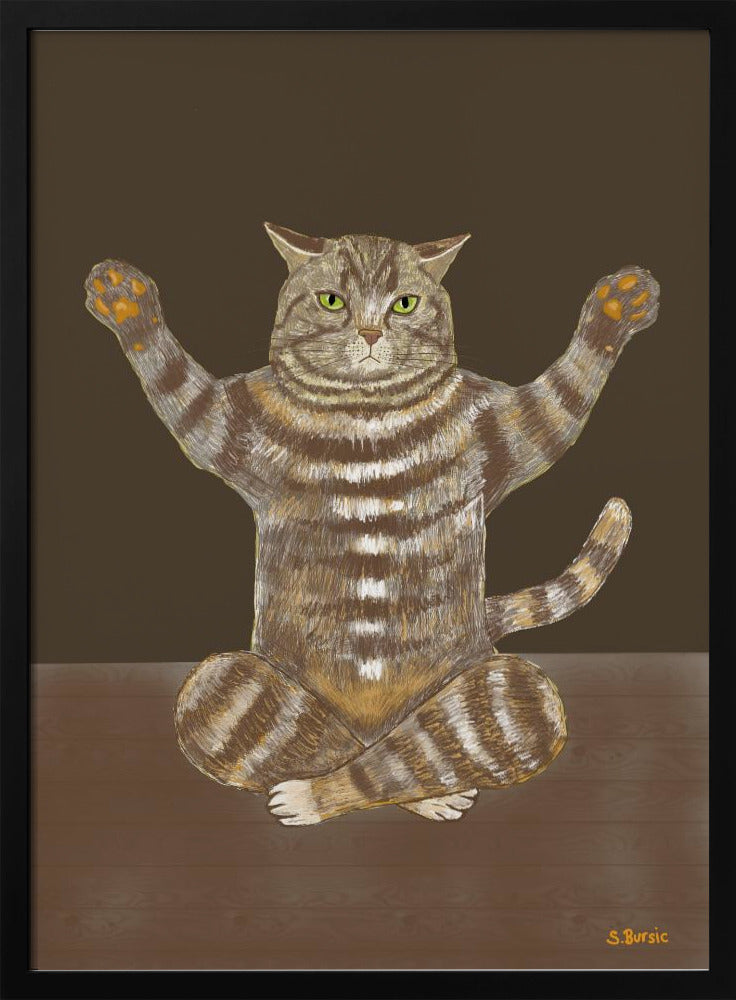 Yoga Cat | Poster