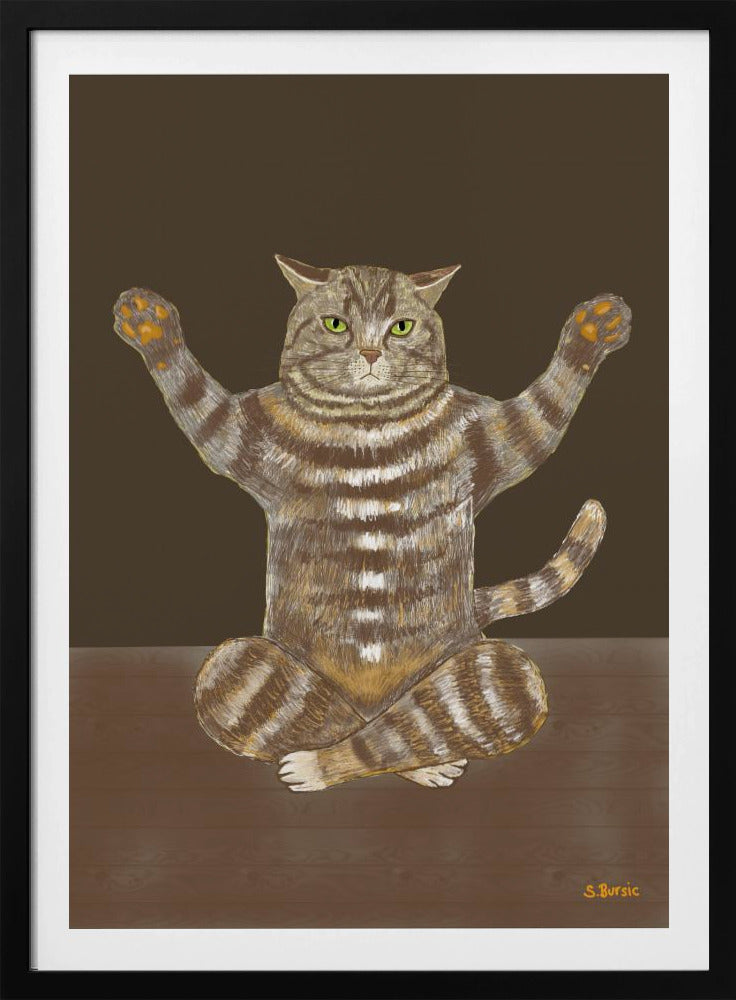 Yoga Cat | Poster
