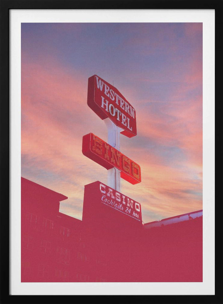 Las Vegas Western Hotel | Poster