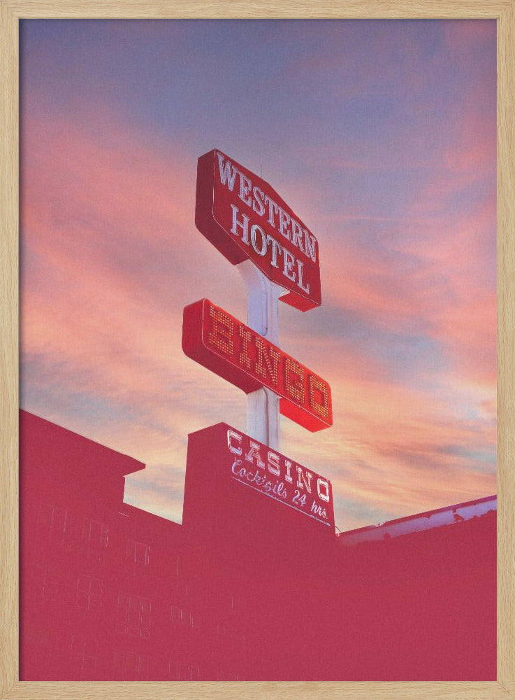 Las Vegas Western Hotel | Poster