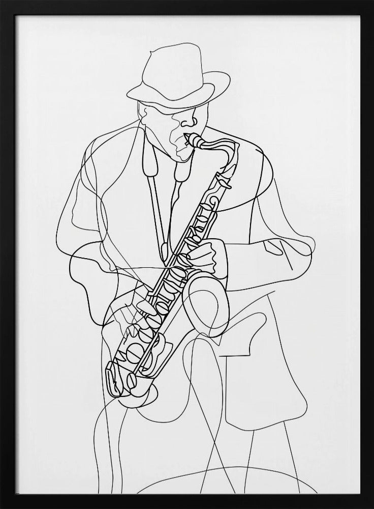 Line Art Musican 2 | Poster