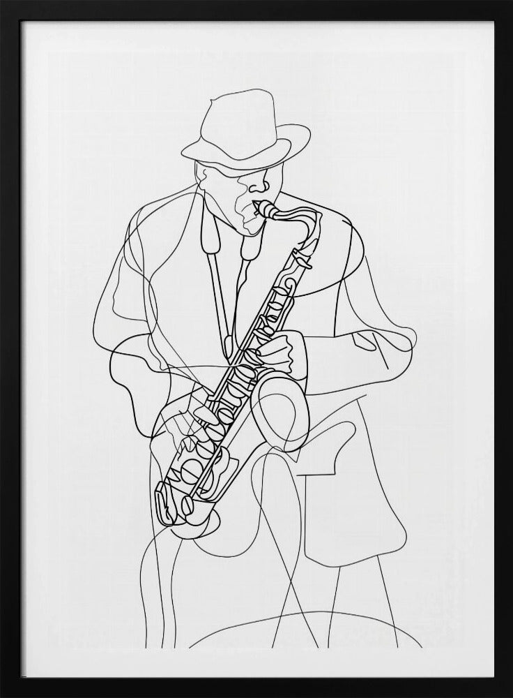 Line Art Musican 2 | Poster