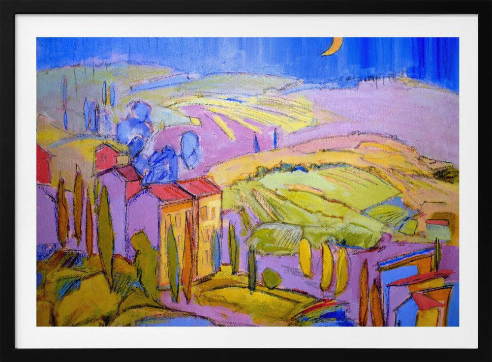 Moonlit Countryside | Poster