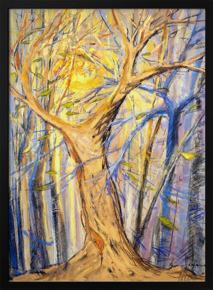 Radiant Forest Glow | Poster