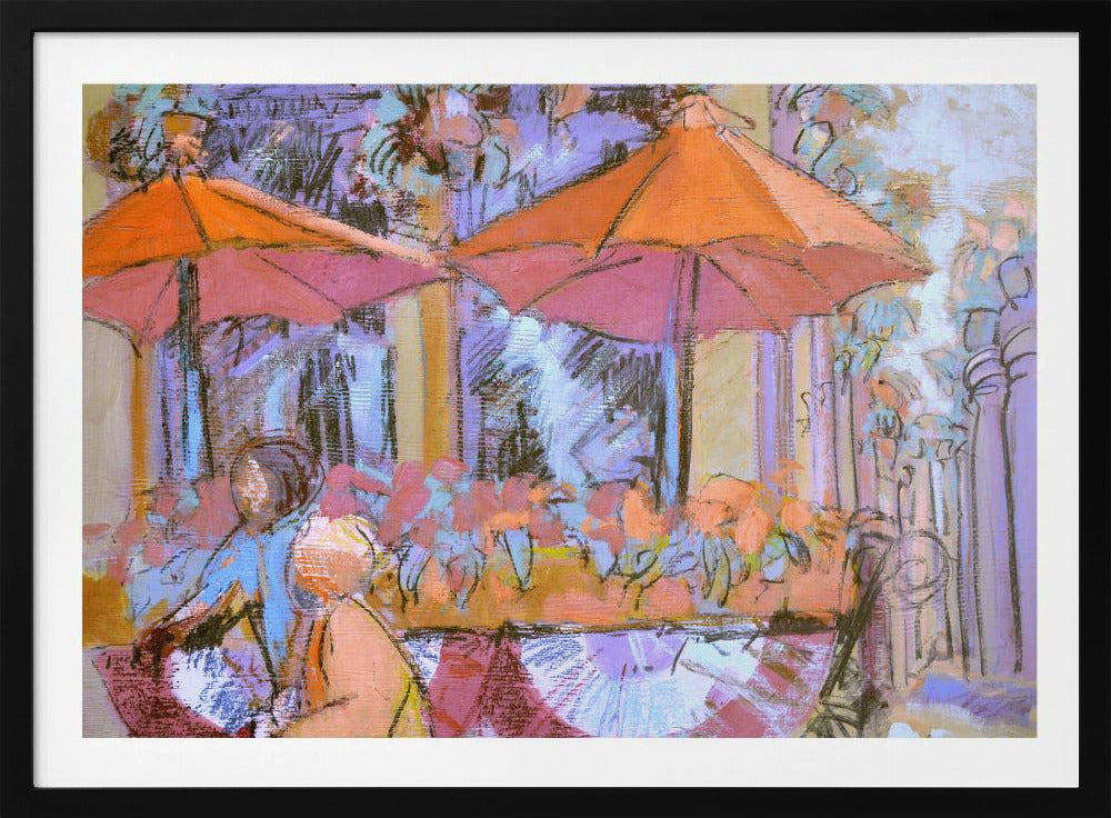 Sunny Café Moment | Poster