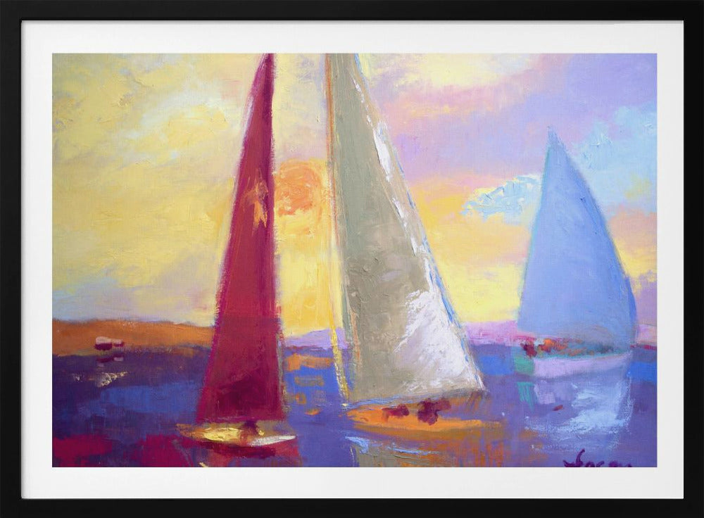 Sunset Sails | Poster