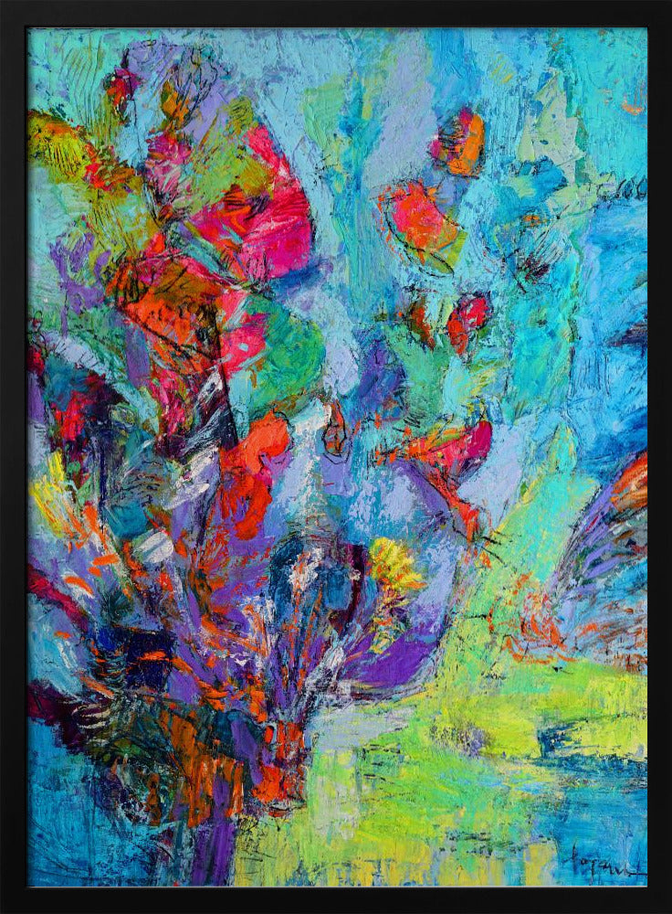 Vivid Floral Dreams | Poster