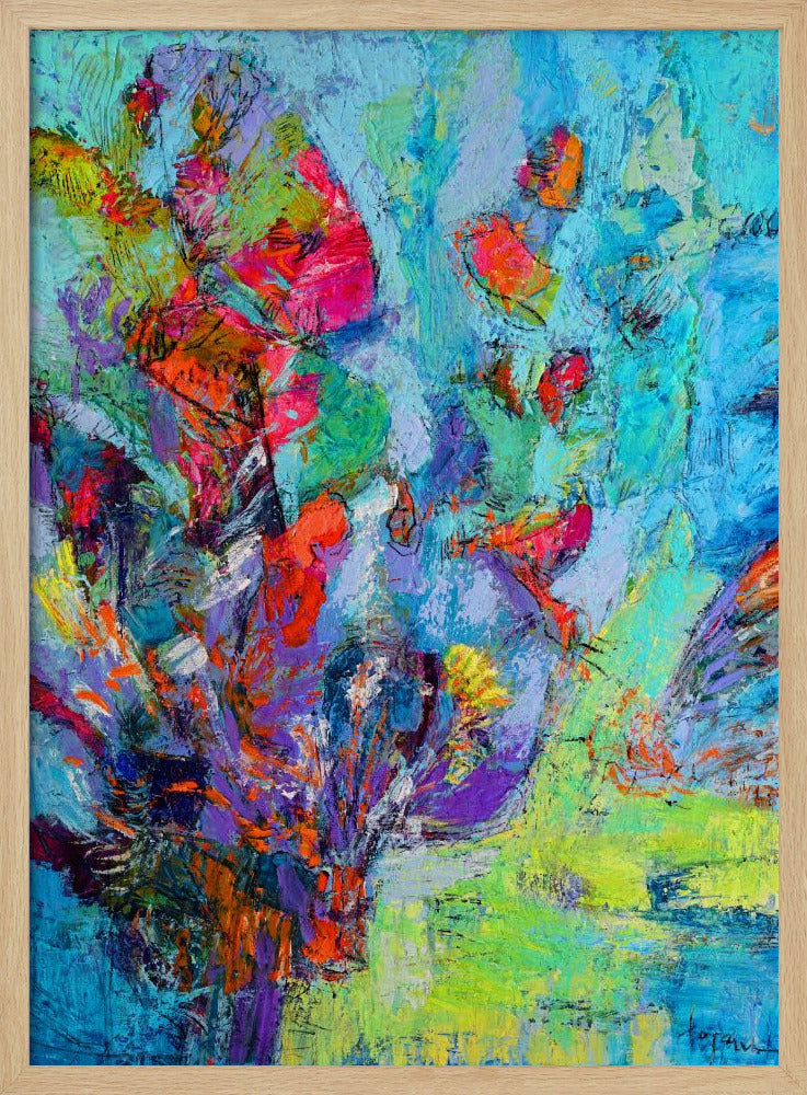 Vivid Floral Dreams | Poster