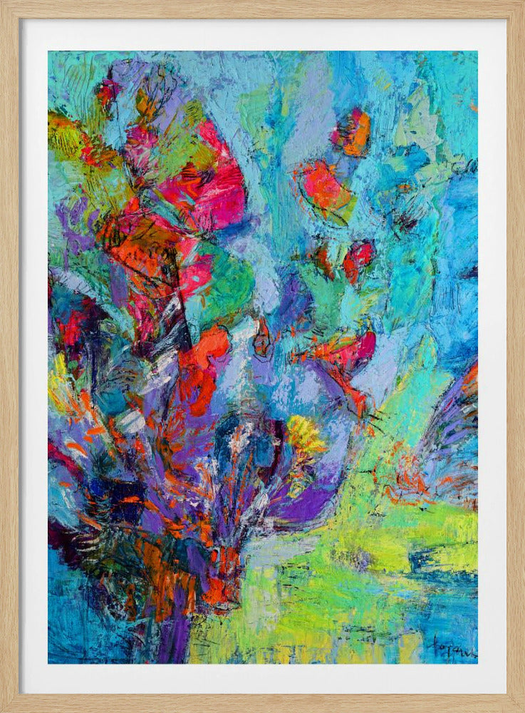 Vivid Floral Dreams | Poster