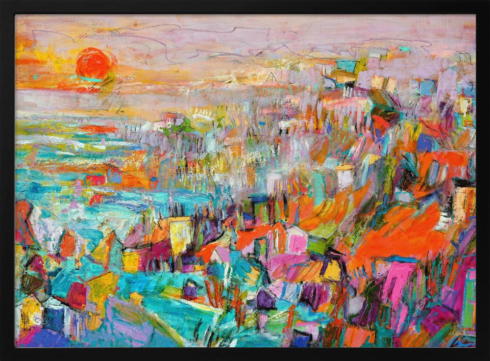 Island in the Setting Sun | Poster