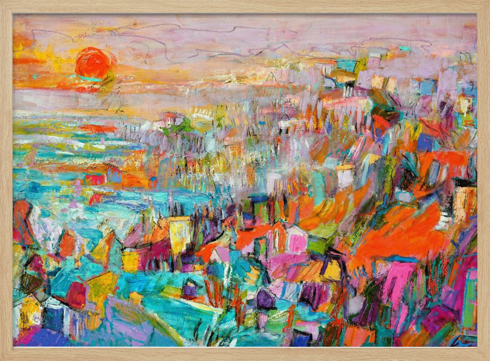 Island in the Setting Sun | Poster