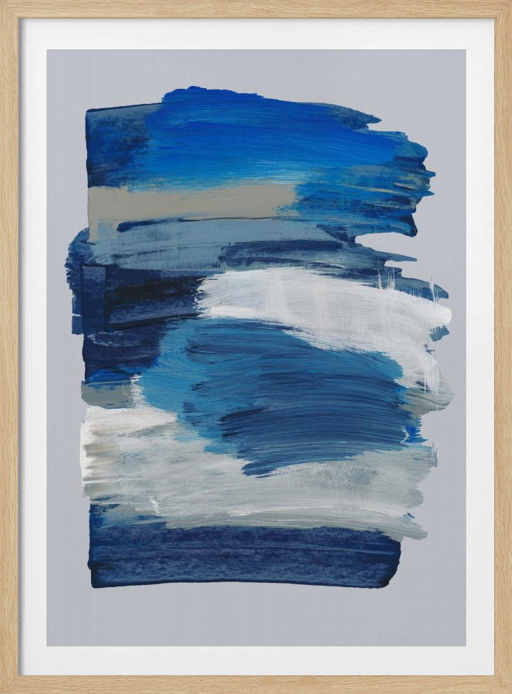 Abstract Brush Strokes 78 | Poster