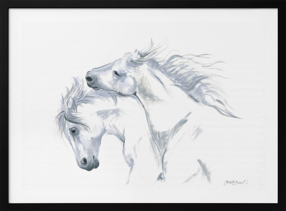 Freedom Of Horses In Motion | Poster