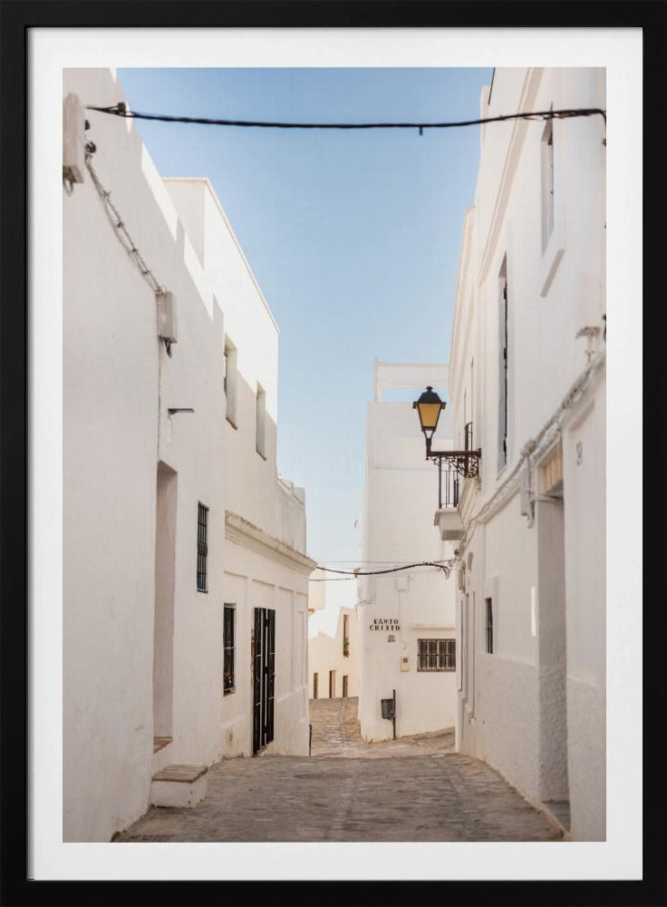 The White town of Vejer de La Frontera | Poster