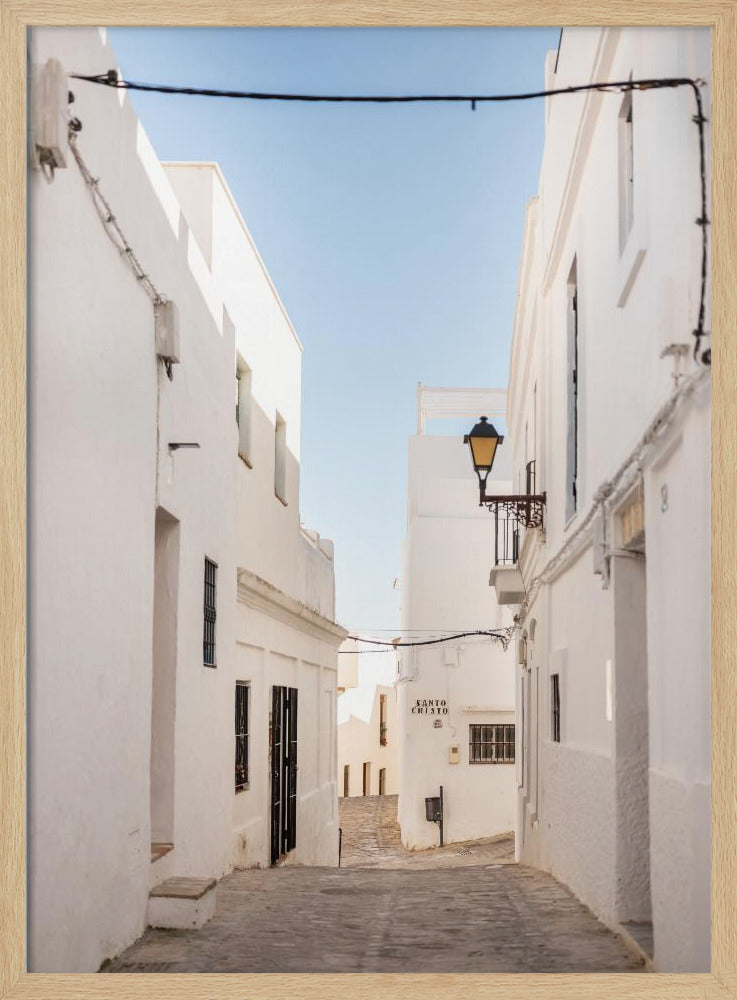 The White town of Vejer de La Frontera | Poster