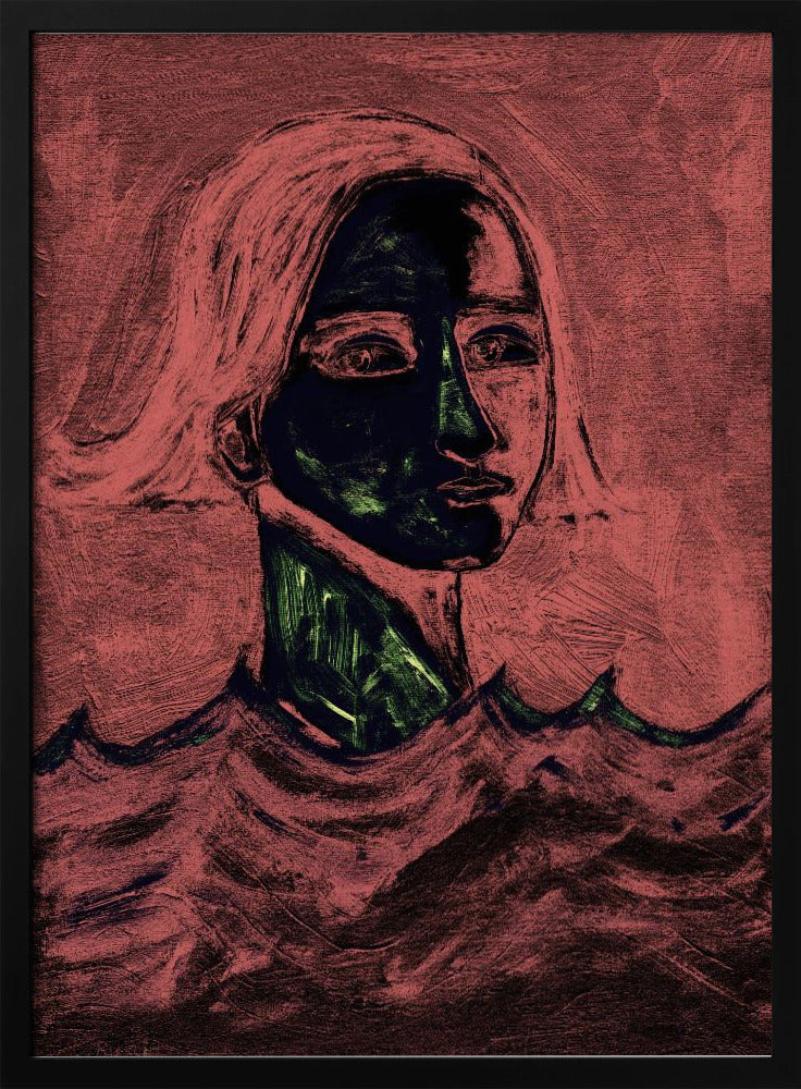 The Swimmer Pink | Poster