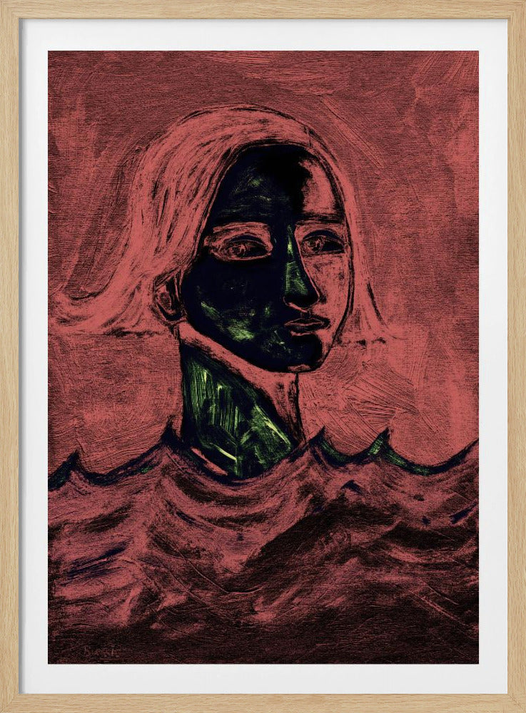 The Swimmer Pink | Poster