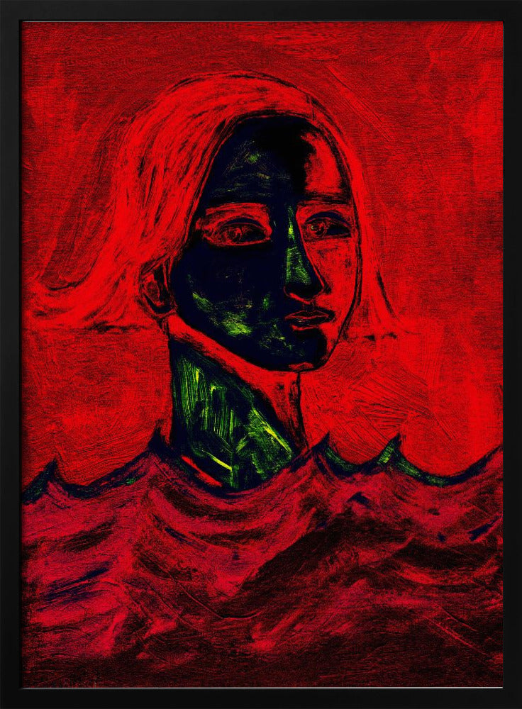 The Swimmer Red | Poster