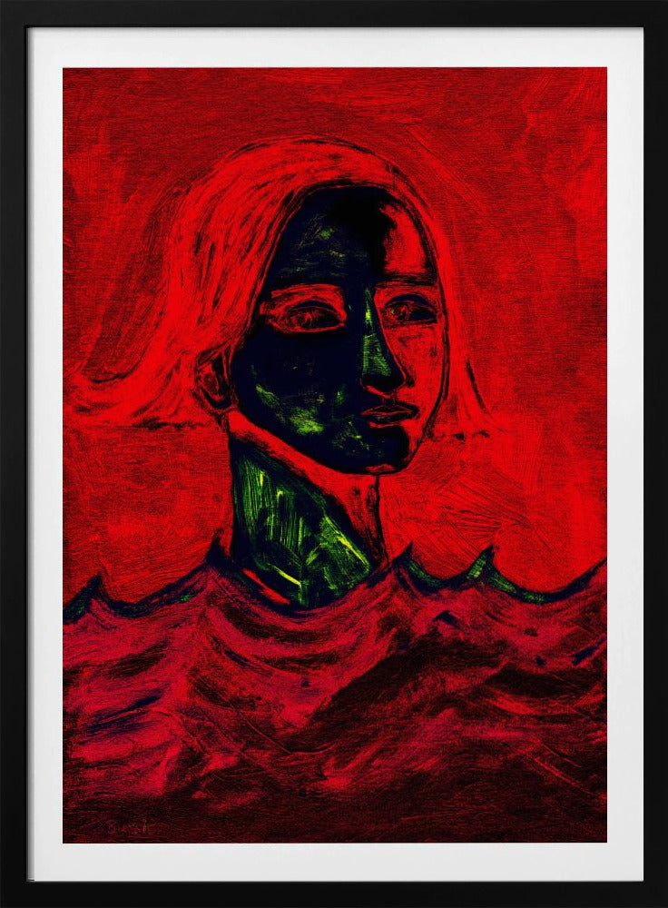 The Swimmer Red | Poster