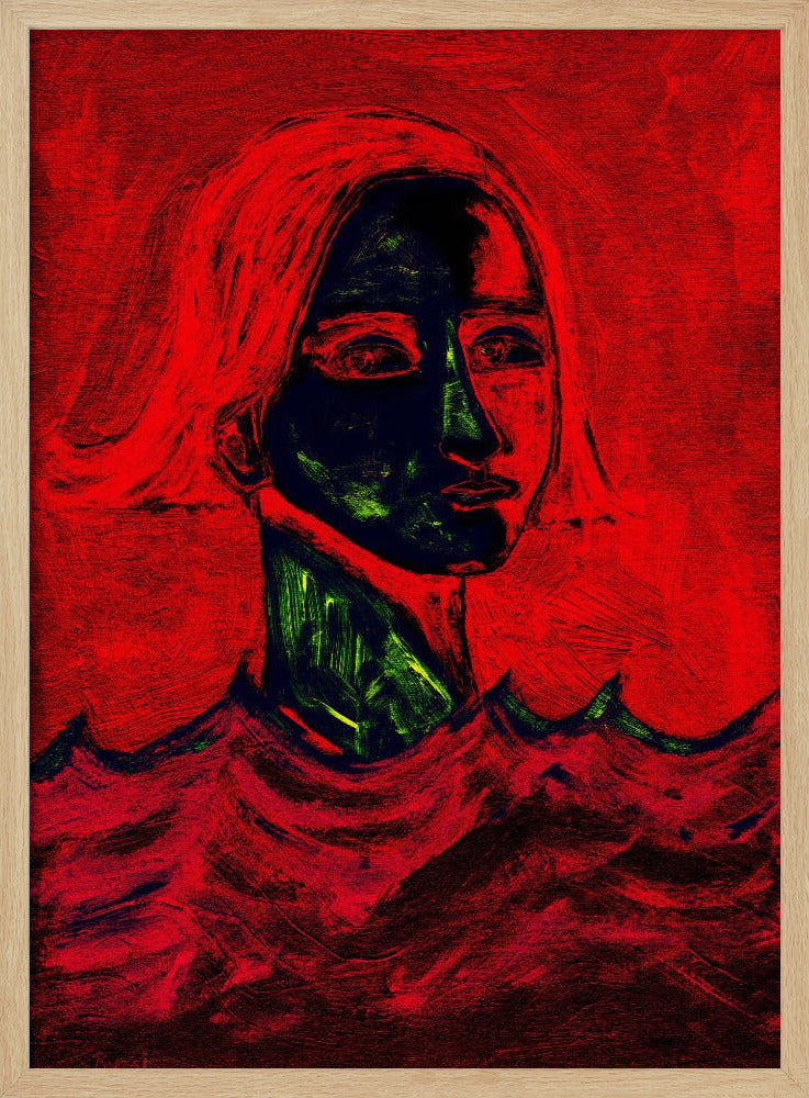 The Swimmer Red | Poster