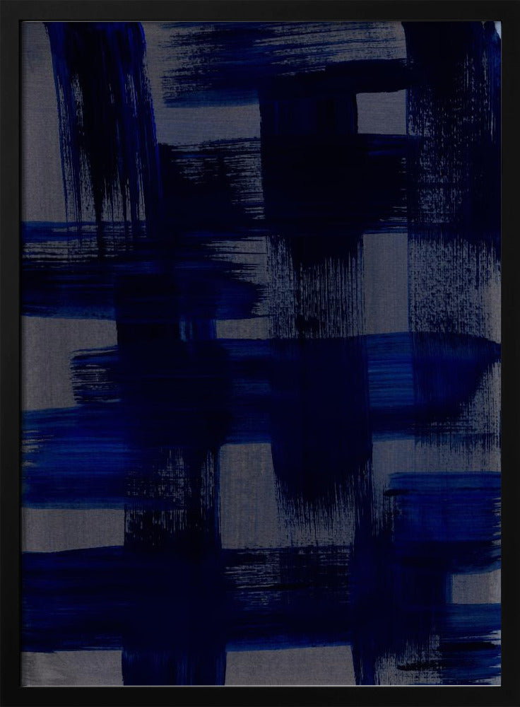 Abstract Brush Strokes 128 | Poster