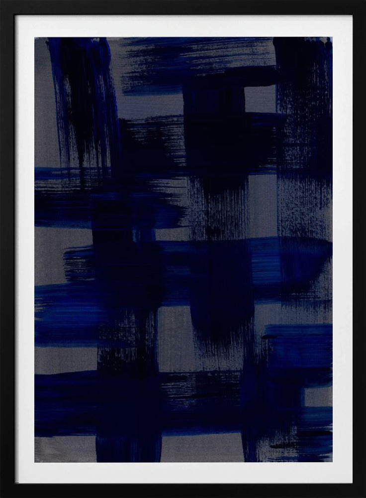 Abstract Brush Strokes 128 | Poster