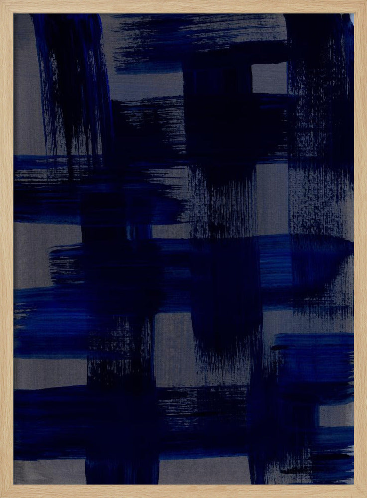 Abstract Brush Strokes 128 | Poster