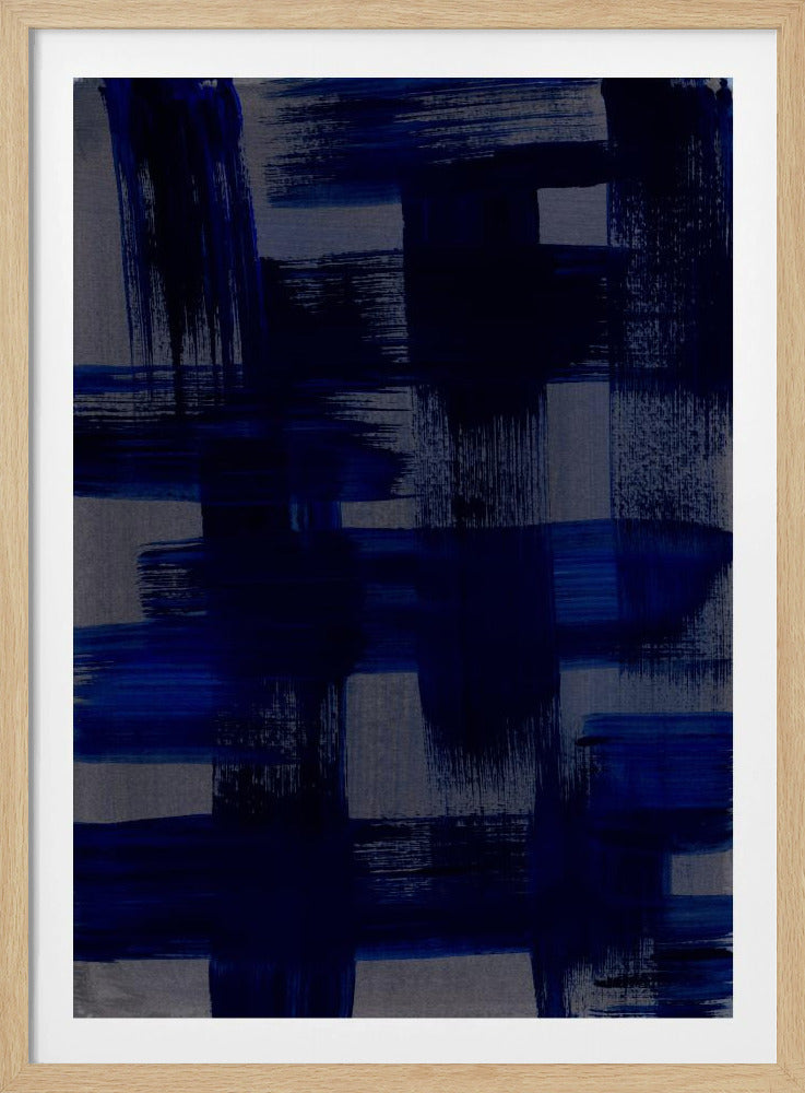 Abstract Brush Strokes 128 | Poster