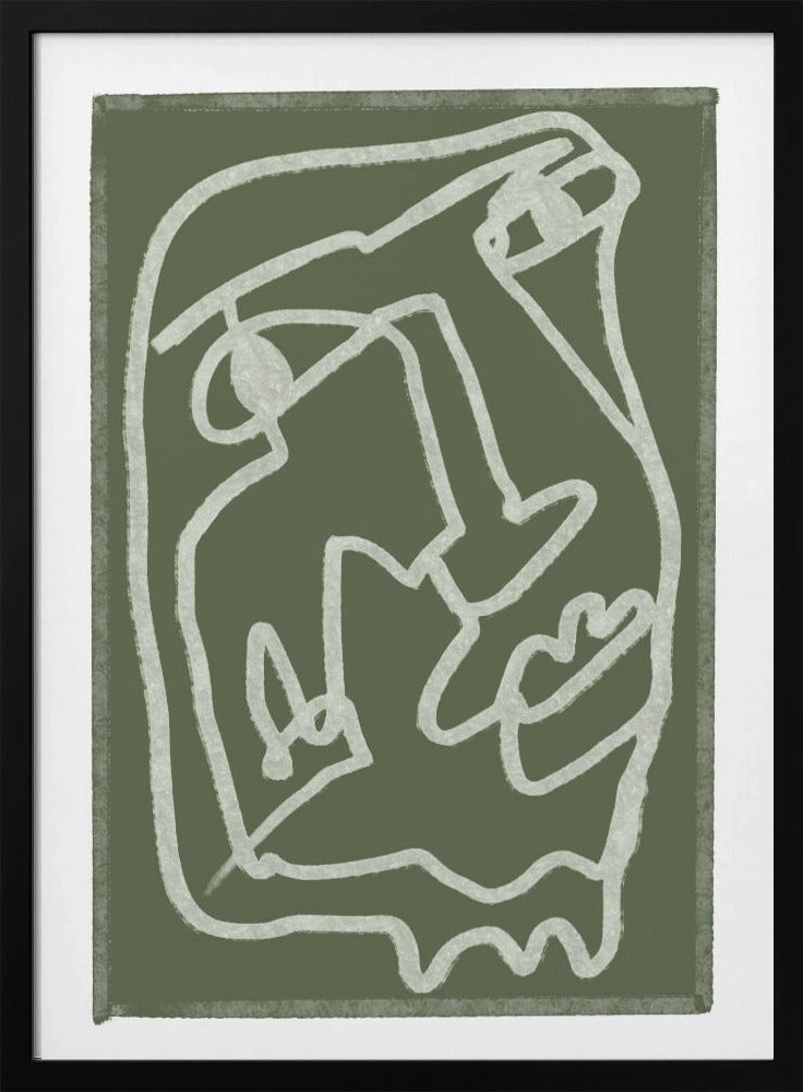 Green abstract | Poster