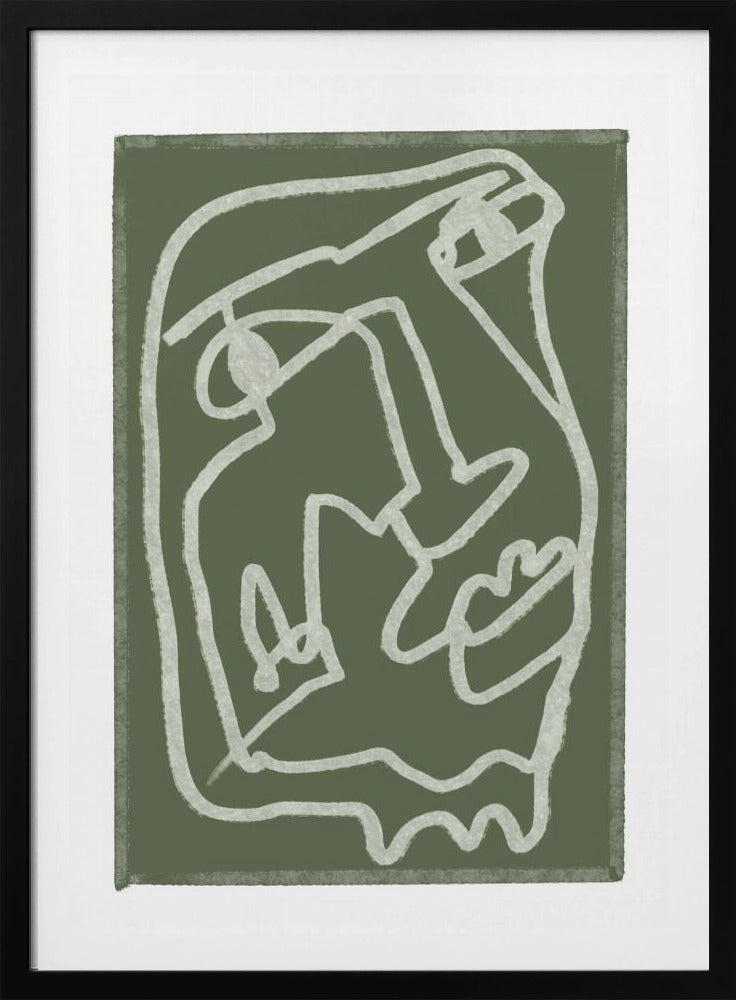 Green abstract | Poster