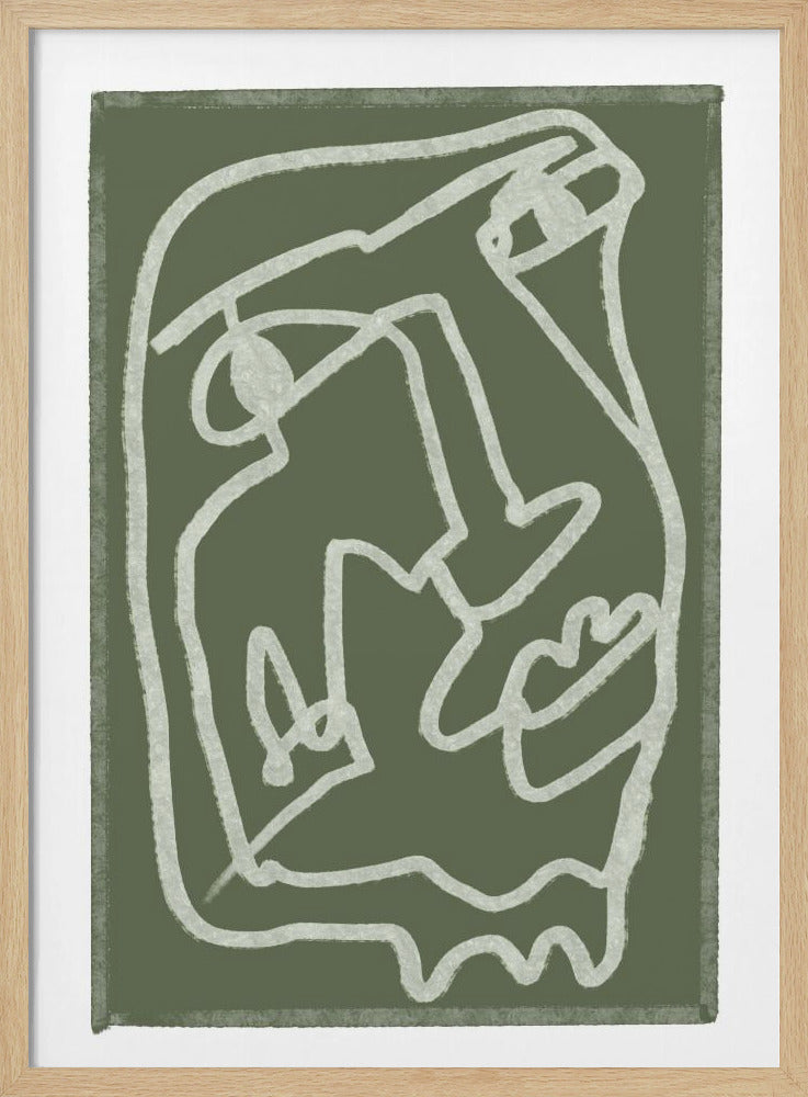 Green abstract | Poster