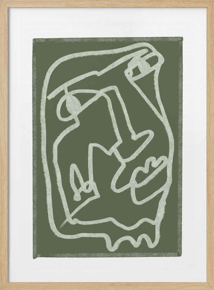 Green abstract | Poster