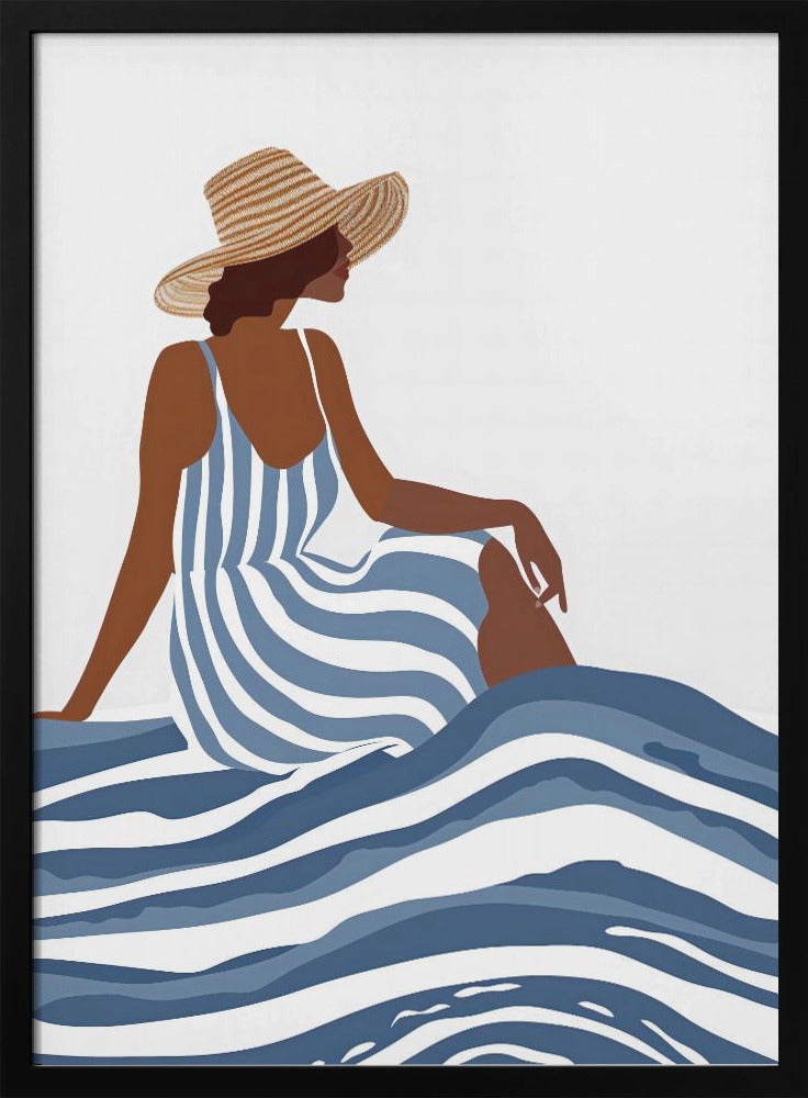 The Girl In the Striped Dress | Poster