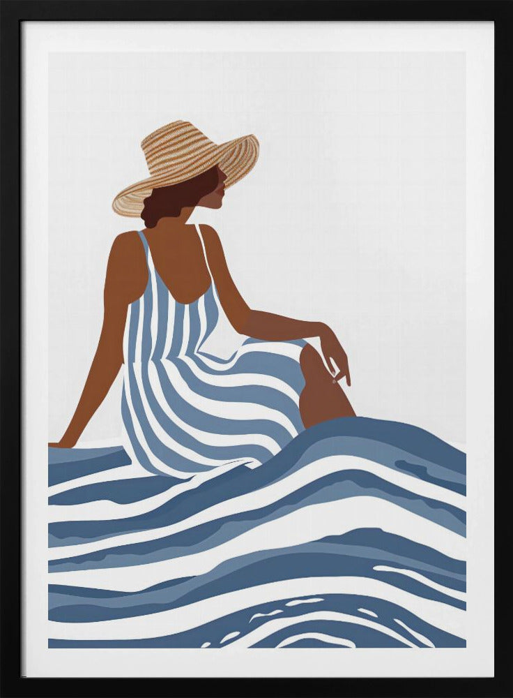 The Girl In the Striped Dress | Poster