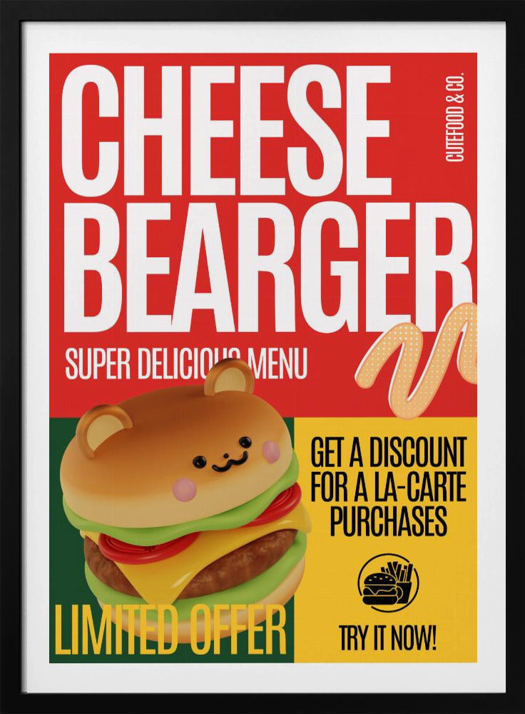 Cheese Burger Offer | Poster