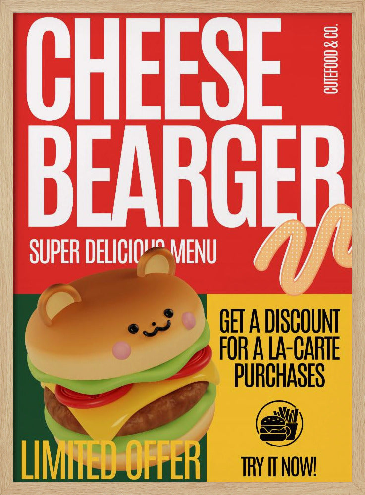 Cheese Burger Offer | Poster