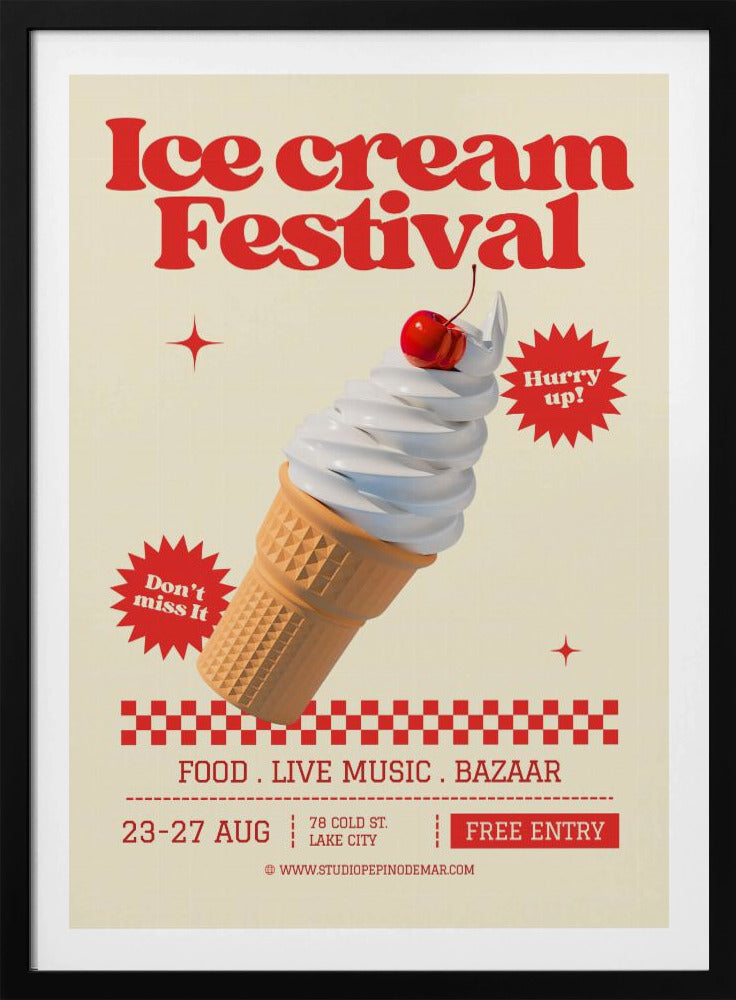 Ice Cream Festival | Poster
