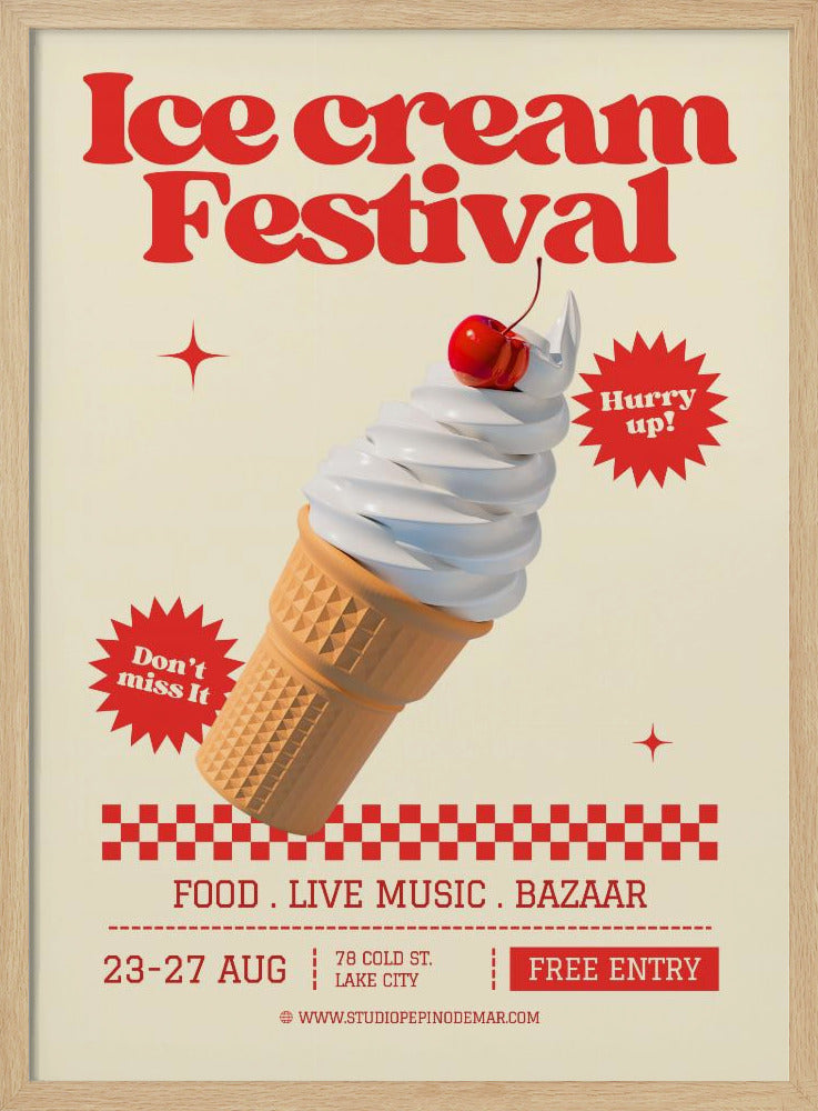 Ice Cream Festival | Poster