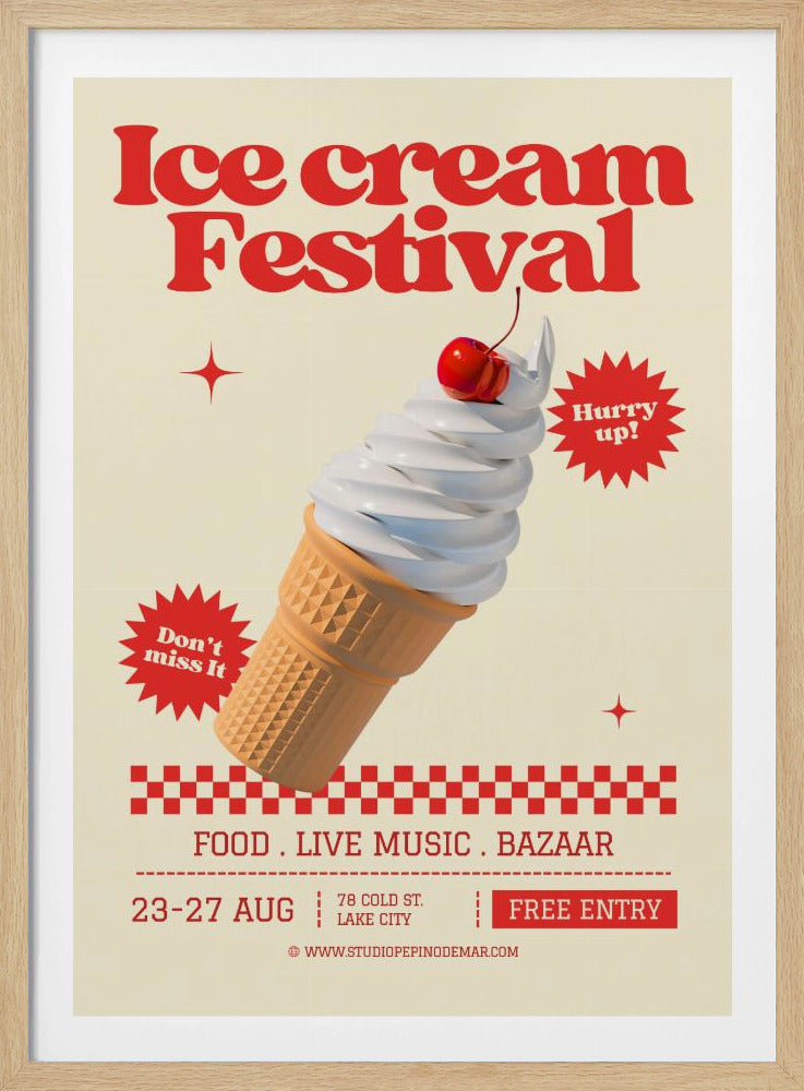 Ice Cream Festival | Poster